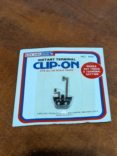 Realista - Escala HO - #1410 - Adaptador de corriente de terminal con clip - Nuevo de Lote Antiguo | Zustand: New