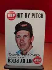 1968 Topps HBP Brooks Robinson Hit By Pitch T.C.G 9 Of 33