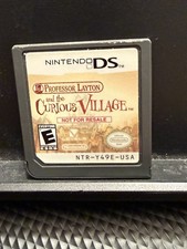 Professor Layton and the Curious Village (Nintendo DS) *NOT FOR RESALE - DEMO*