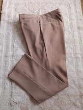 VINTAGE The Broadway MEN's Store SLACKS PANTS 38x34 REDWhite Brown PINSTRIPES