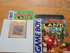 Donkey Kong Land (Nintendo Game Boy, 1995) CIB Complete Authentic