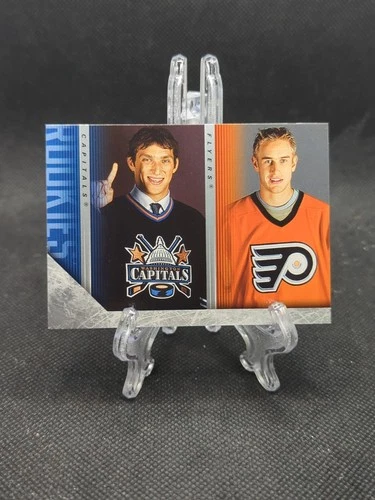 2005-06 Upper Deck Young Guns Checklist Jeff Carter Alex Ovechkin #487 Rookie RC