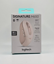 Logitech - Signature M650 Wireless Scroll Mouse with Silent Clicks - Rose