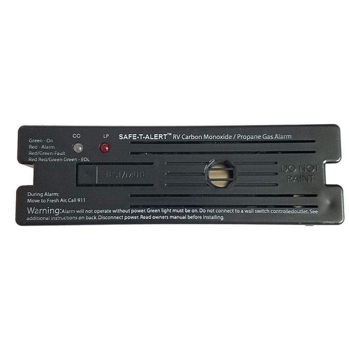 Safe-T-Alert Combo CO2 Propane Alarm Black Surface-Mount #35-741-BL