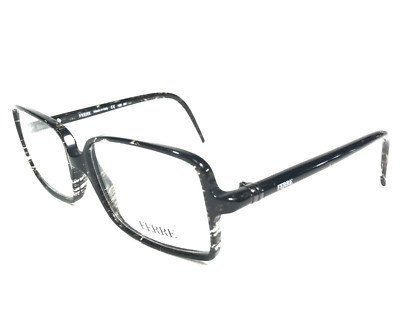 Gianfranco Ferre GF05304 Eyeglasses Frames Marble Black Clear Square 54-16-125