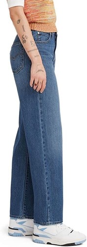 Levi's donna 94 baggy-indaco-indossato taglia 32 - Foto 3 di 3