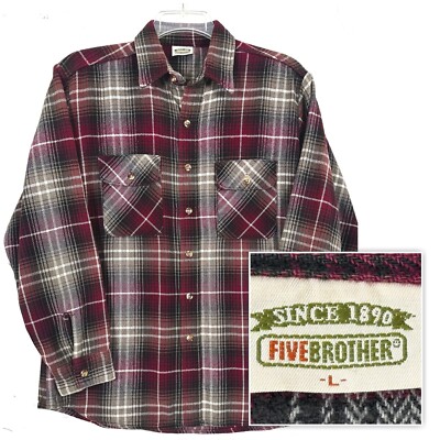 70’s“five brother” Heavy Flannel Shirt s-l400.jpg