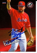 Blake Trahan 2019 Louisville Bats Signed Card