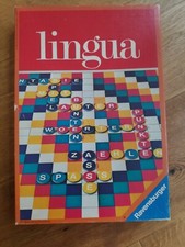 Lingua - Ravensburger Spiele - Brettspiel 1972 - Buchstabenspiel - Vollständig!