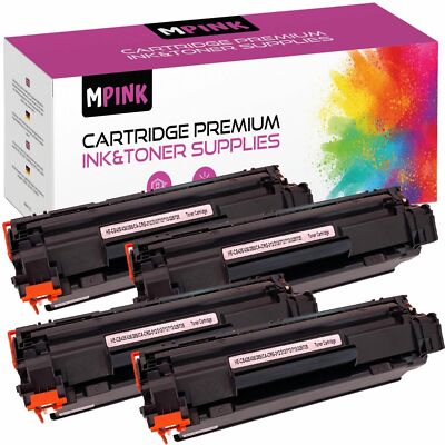 4 Toner für HP CB436A CB435A CE285A HP LaserJet P1503 P1505 M1120A