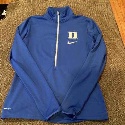 Duke University Nike Half Zip Womens L Worn Twice Excellent