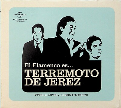 Terremoto De Jerez   El Flamenco Es (Vive El Arte Y El Sentimiento) CD NEW 2010