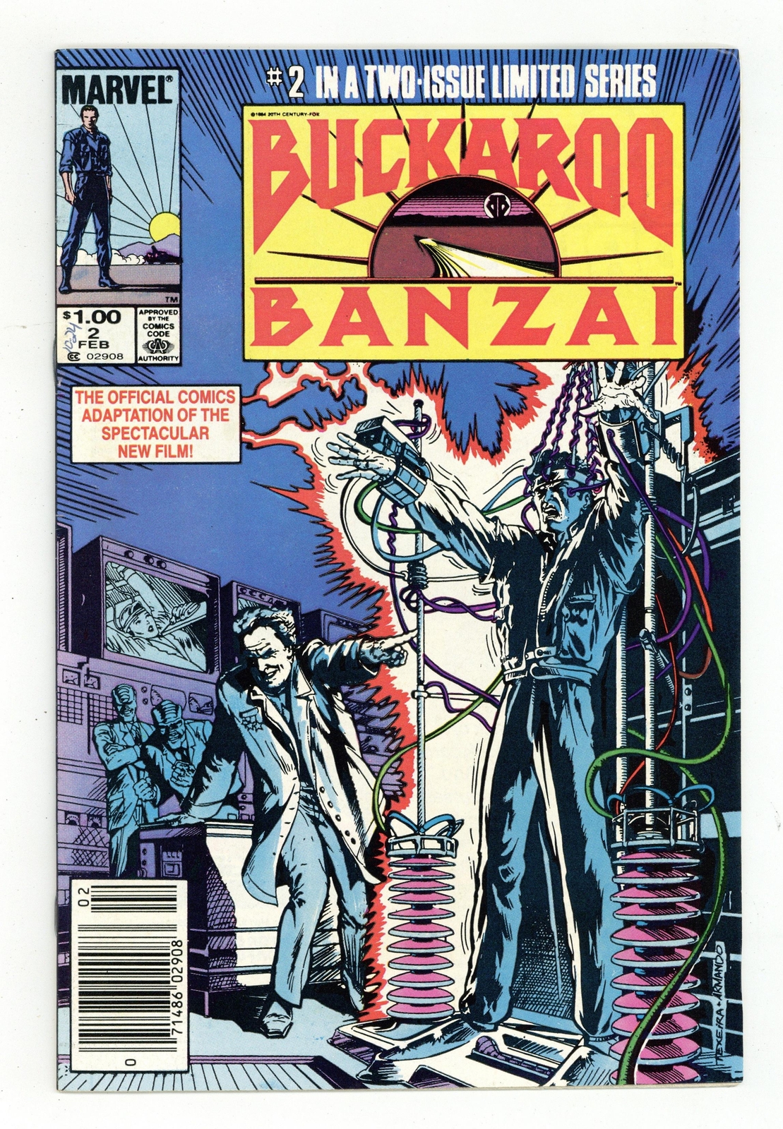 Buckaroo Banzai Canadian Price Variant 2 FN 5.5 1985 Low Grade eBay