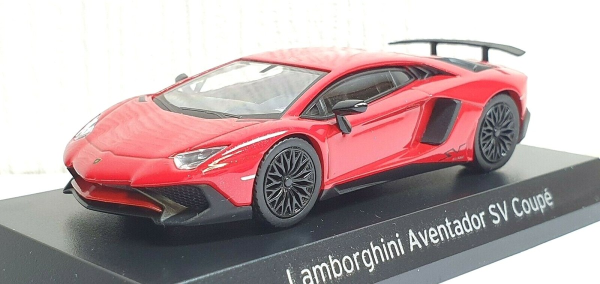 1/64 Kyosho LAMBORGHINI AVENTADOR SV RED diecast car model | eBay