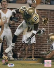 CALVIN JOHNSON GEORGIA TECH SIGNED DETROIT LIONS 8x10 PHOTO PSA/DNA STICKER