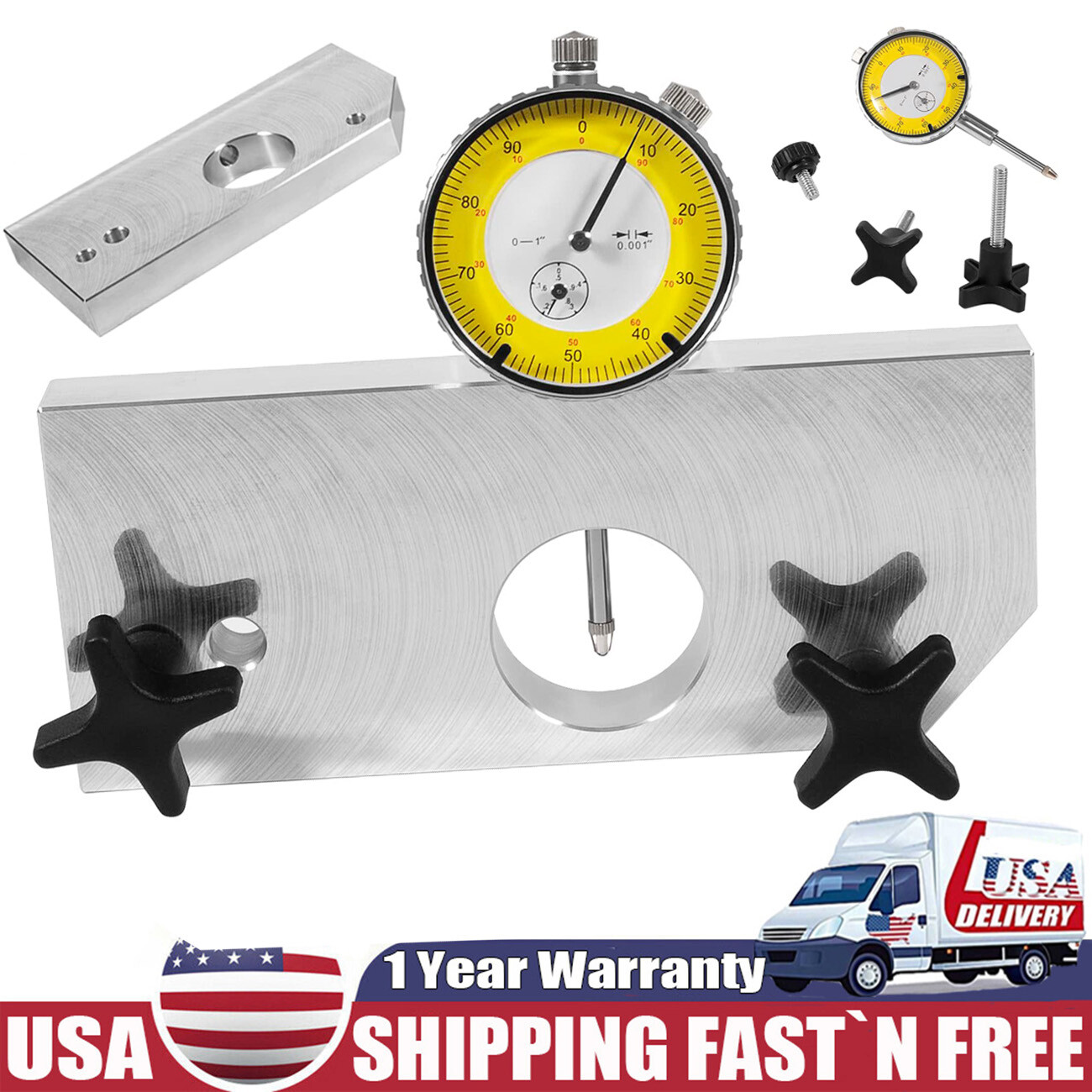 9015 Crankshaft Runout Measuring Gear Drive Backlash Tool For Harley