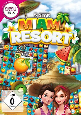 5 Star Miami Resort - Match 3 - 3 Gewinnt - PC Download Version 