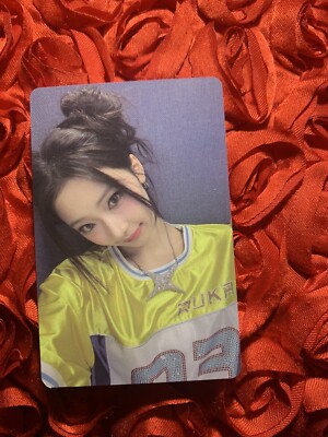 Asa BABYMONSTER Love Heart KPOP Girl Photo Goddess Card Jersey Yellow