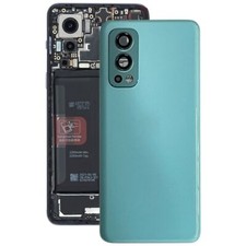 For OnePlus Nord 2 5G Original Battery Cover Rear Back Glass Camera Lens Blue 