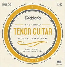 D'Addario EJ66 Tenor Guitar Strings 10-32 