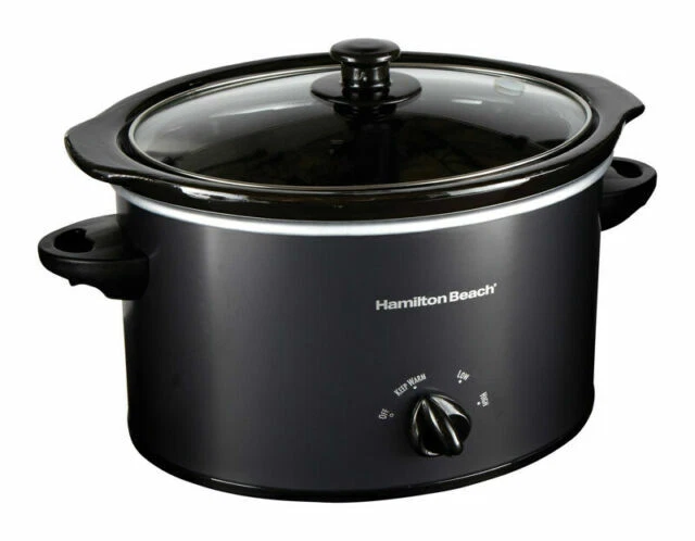 Hamilton Beach Programmable 3 Quart Slow Cooker - Black (33231)