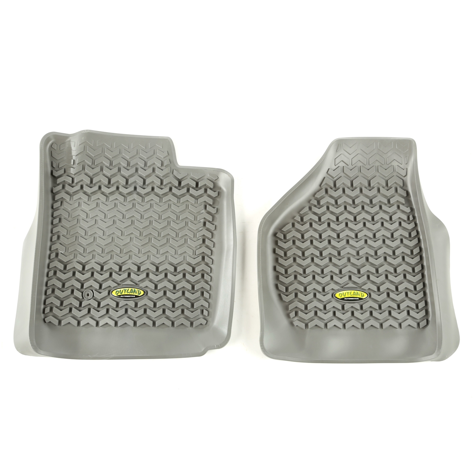 Tapis de sol tout terrain étanches et antidérapants Ford F-250 gris