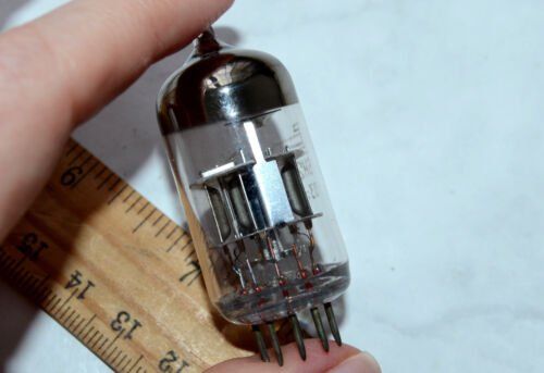 24x 6N23P = E88CC 6DJ8 6922 Triode GETESTET Rohr SILBER SCHILDE NEU & Sl. gebraucht 80er - Bild 5 von 6