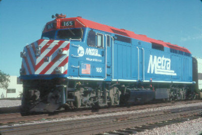 METRA 165 F-40PH --- Original Slide T2-8
