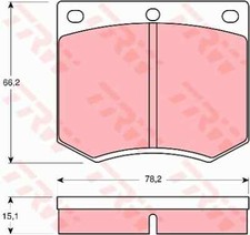 Disque de frein Ford CONSUL