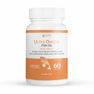 Super Natural Ultra Omega Fish Oil - Supports Brain Increased Function