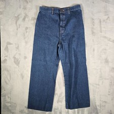 Vintage 1970s Women's Levi's Orange Tab A-Line Scoville Zipper Jeans 29 in 