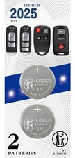 Key Fob Batteries for Mazda OEM CR2025 Key Fob Battery fits 2009-2019 for Maz...
