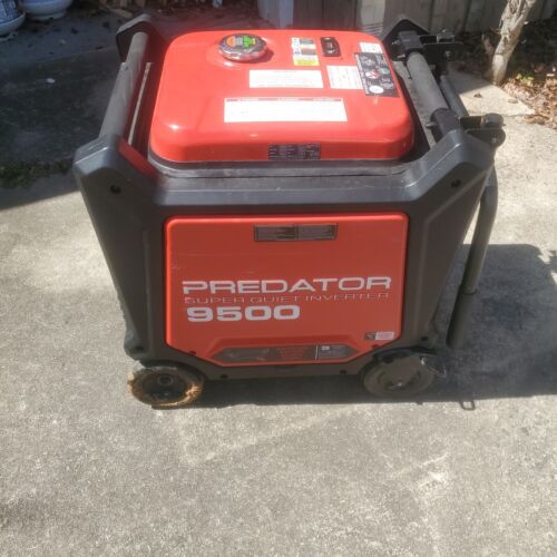 PREDATOR 9500 Watt SUPER QUIET Inverter Generator with CO SECURE Technology, EPA