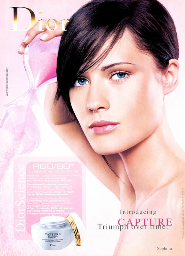 PUBLICITÉ MAGAZINE Dior capture soin 1 page 2003
