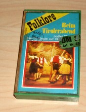 Musik Kassette MC - Beim Tirolerabend - Volksmusik Folklore Jodler Plattler