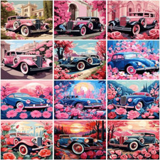 Paint by Number Kits Vintage Car Art DIY Paint for Adults 16 x 20in