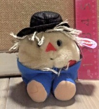 Puffkins Limited Edition "Patches" The Scarecrow Mini Stuffed Animal Plush Toy 4