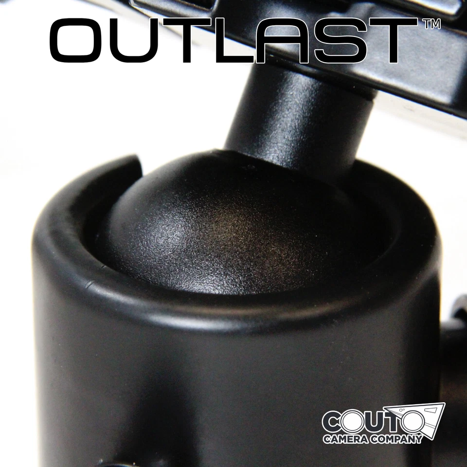 OUTLAST Oversized Ball Head Professional Metal Tripod Ball Head 360 Degree Ball - Image 4 of 4