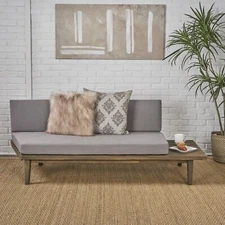 Minimalist Wood Right Sided Settee