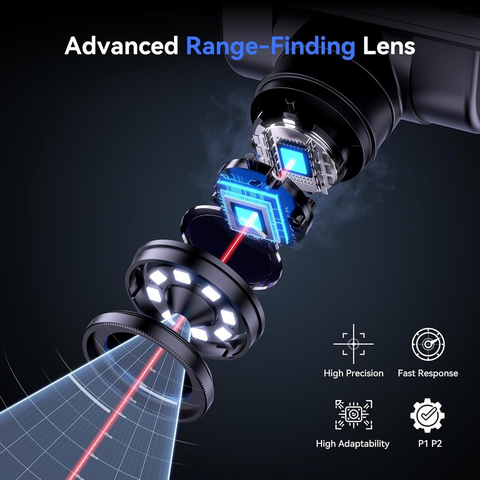 Microscope Numérique TOMLOV TM4K Max - Écran 10,1" 4K - 2000X - Parfait Soudure Et Collection