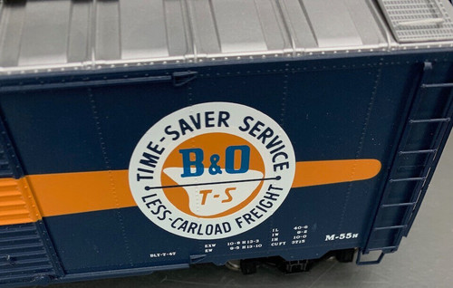 Vagón de caja Weaver calibre O Baltimore y Ohio ahorro de tiempo #467771 2 rieles O328 | Zustand: Used