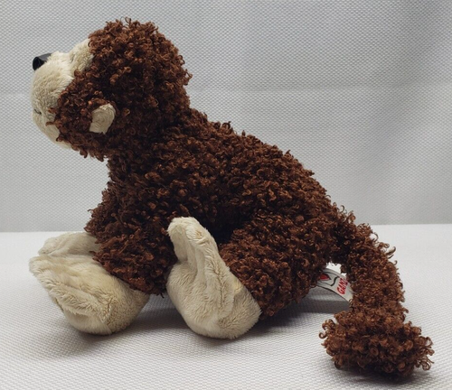 Ganz Webkinz Cheeky Monkey Plush Curly Brown Stuffed Animal Toy 8 Inch HM080 - Picture 9 of 16