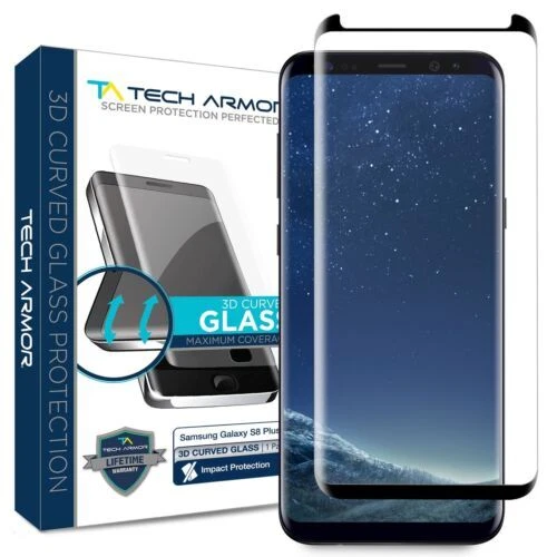 Protectores de pantallas para teléfonos celulares Negro Para LG Samsung Galaxy S8+