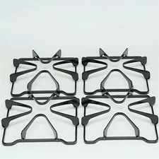 4 Pack of Gas Range Burner Cooking Grates for Whirlpool 8053458 (WPW10268483)