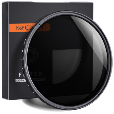 K&F Concept  43mm Variabler ND2-400 Filter Neutral Density .1104