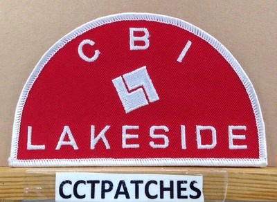 CBI LAKESIDE MICHIGAN PATCH MI
