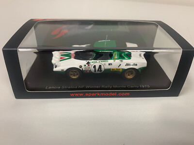 Spark 1/43 Lancia Stratos - Munari - Rallye Monte Carlo 1975 - S9078