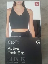 GAPFit Women's 4 Way Stretch Moisture Wicking Racerback Sports Bra X- Large