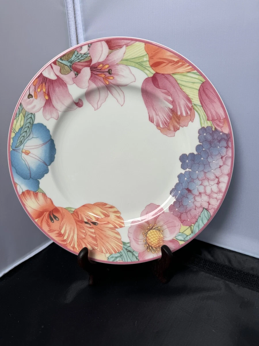 Pot à lait Villeroy et Boch rose saumon et doré - Vintage Family