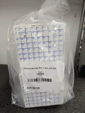 4/pk FISHERBRAND 1050028 9X9 Cryovial Storage Box
